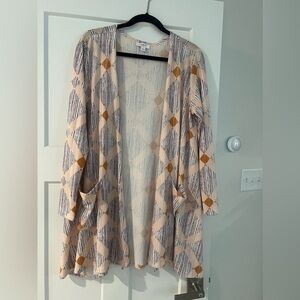 Lularoe Cardigan, Size Large, EUC
